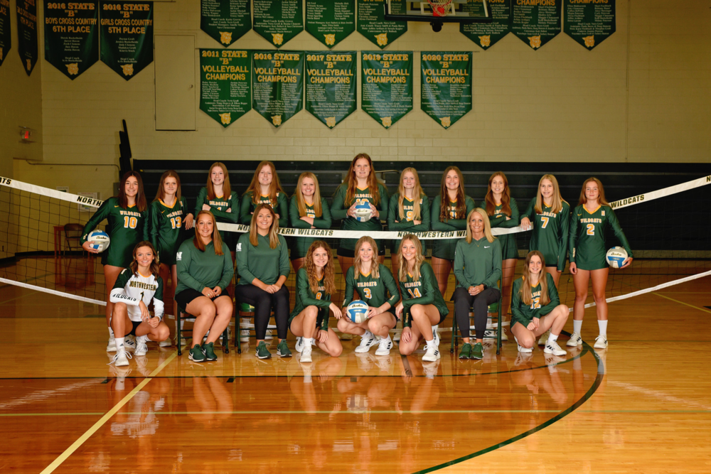 Volleyball Beats Groton 30! Northwestern Area School District