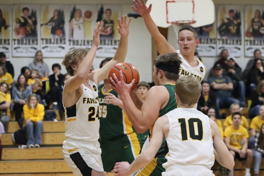 Boys Basketball Beats Faulkton! Northwestern Area School District