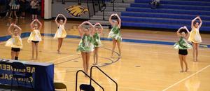 Dance team performs at Aberdeen Central