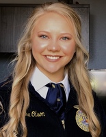 Samantha Olson Named SD State FFA President